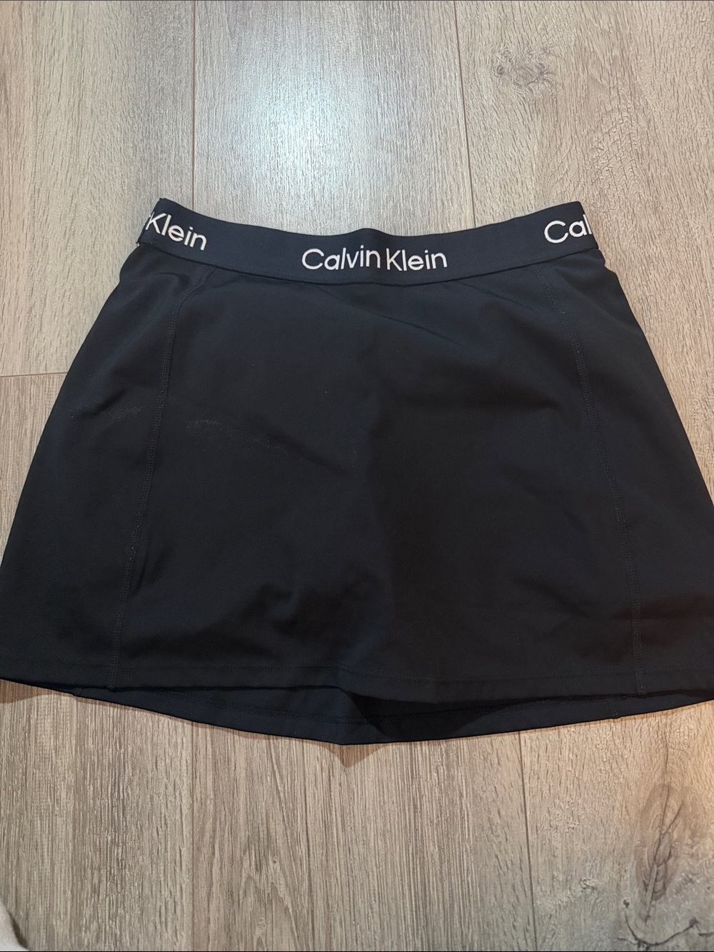 Calvin Klein Black Sport Skirt with Logo Band